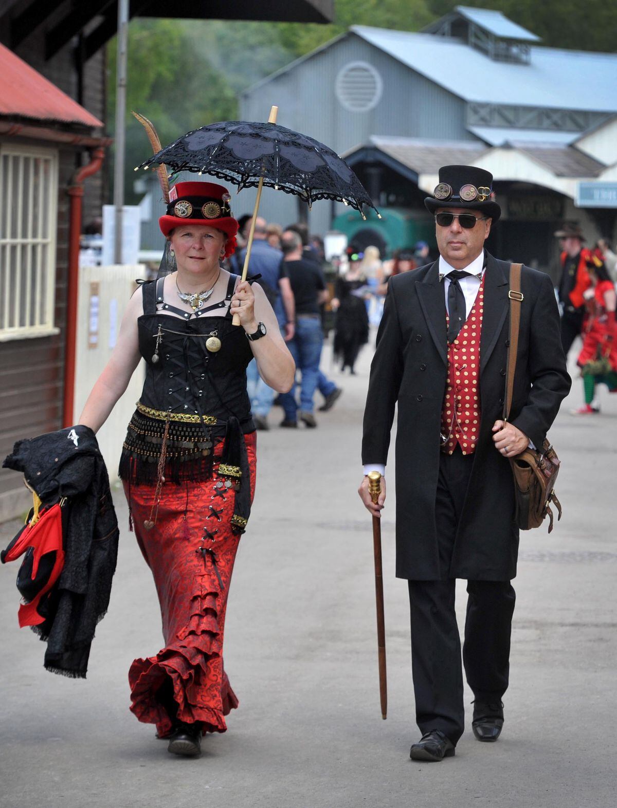 Martians invade steampunk festival at Blists Hill - with pictures