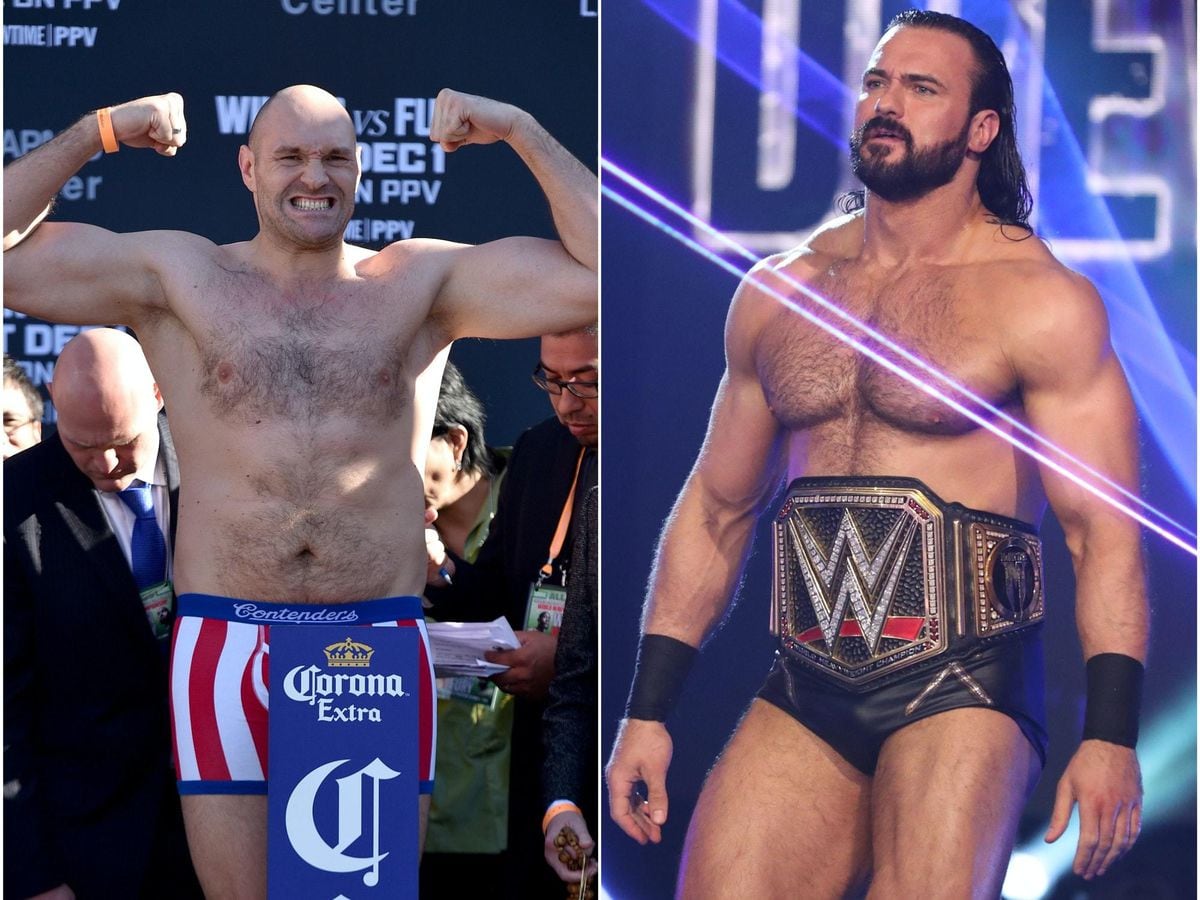 Tyson Fury Told ‘mega Fight With Wwe Champion Drew Mcintyre Would Break Records Shropshire Star