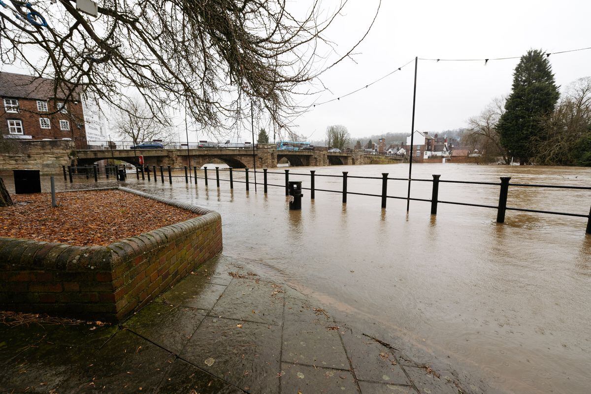 Rivers Face Successive Peaks As Another Shropshire Flood Warning Issued