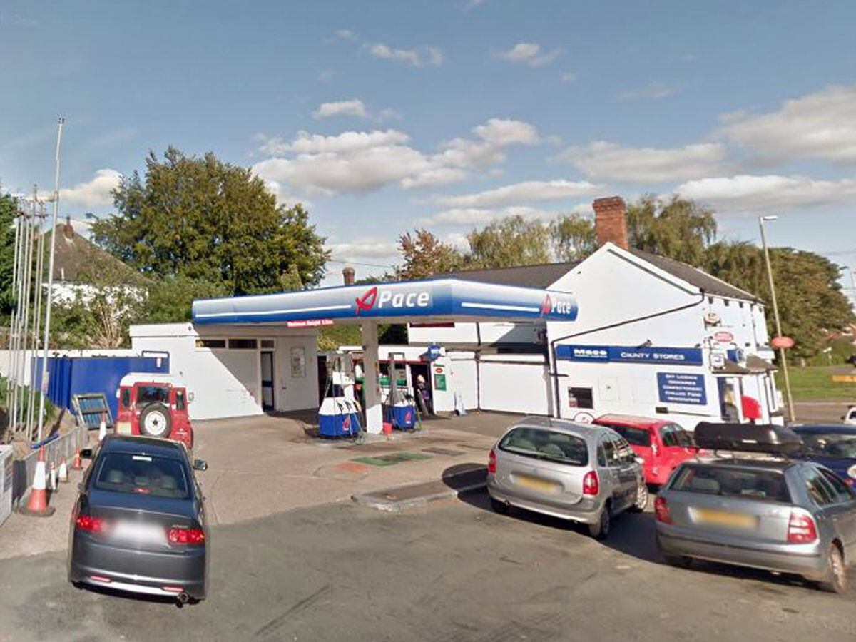 Robbers steal cash and cigarettes from petrol station near Shrewsbury ...