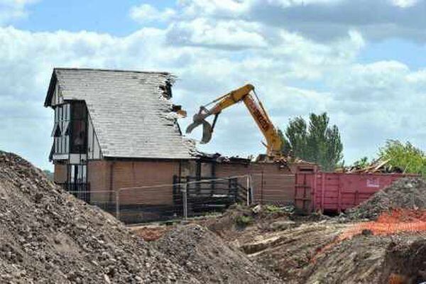 Telford Redevelopment Work Sees Demolition Of Visitor Centre Shropshire Star