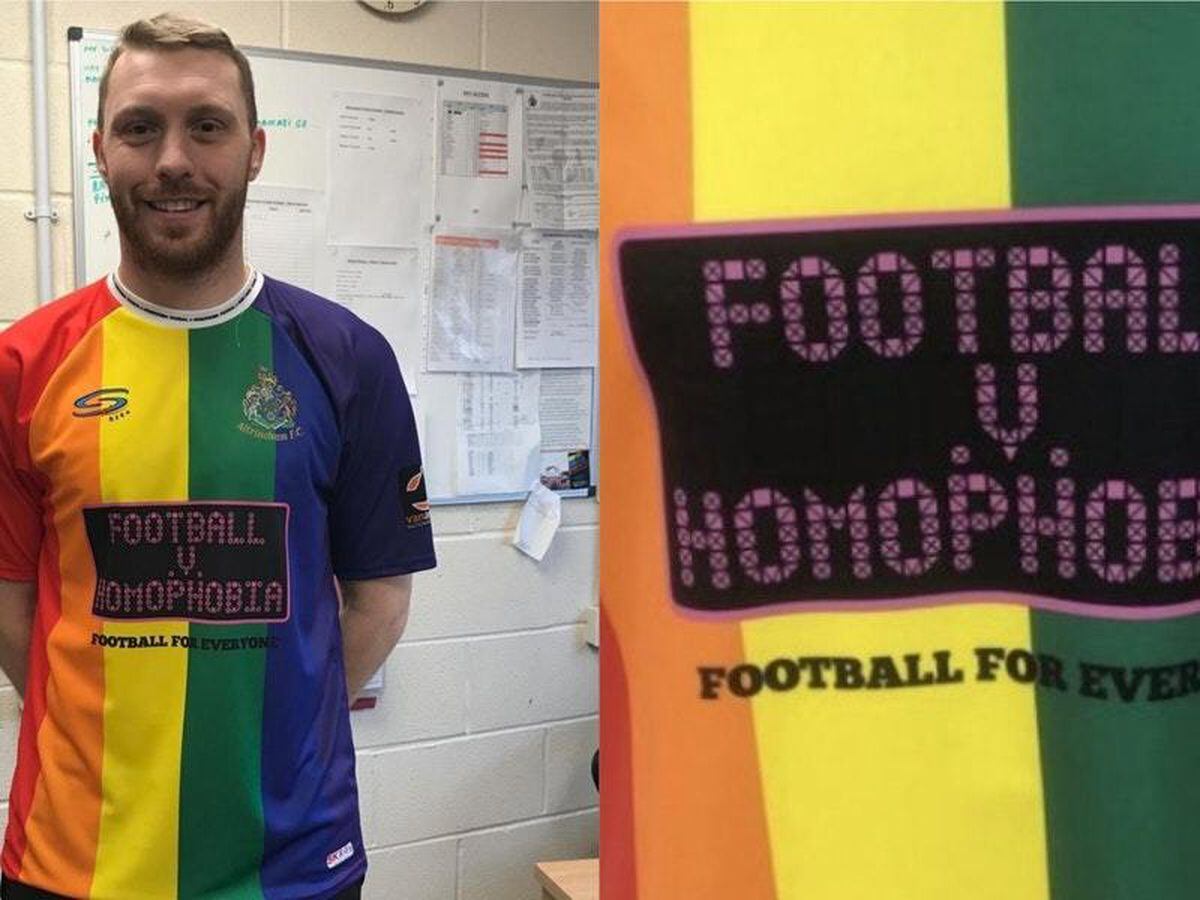 lgbt football shirt