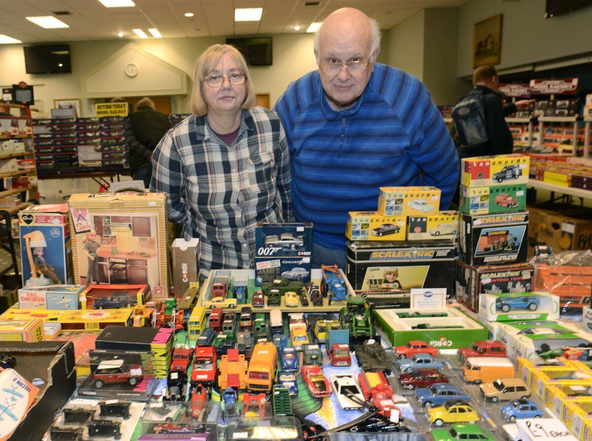 Crowds roll in for Ludlow toy and train fair Shropshire Star