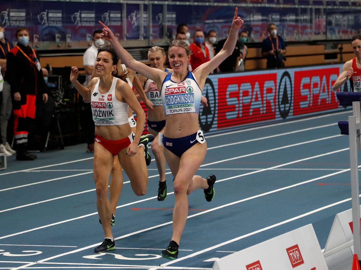 Keely Hodgkinson secures 800m gold at European Indoor Championships