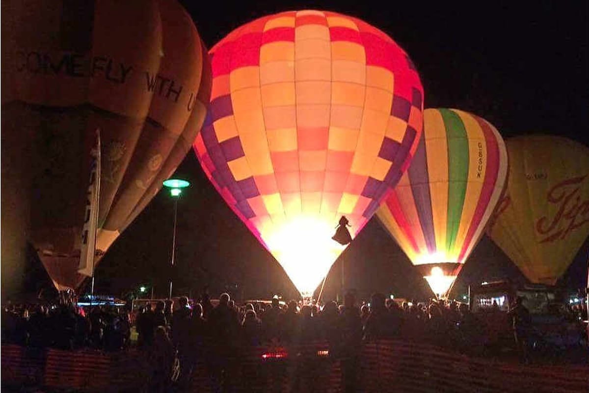 Wales International Balloon Festival raises funds for Nightingale House