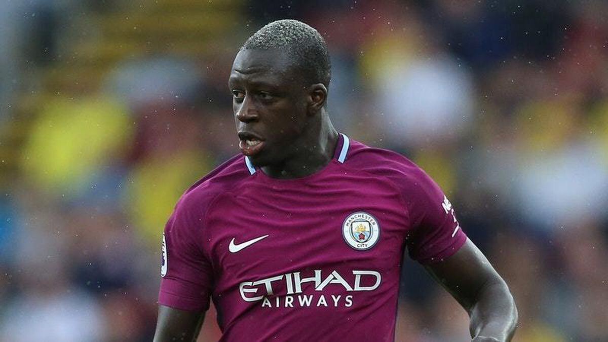 Manchester City’s players show some love for injured Benjamin Mendy