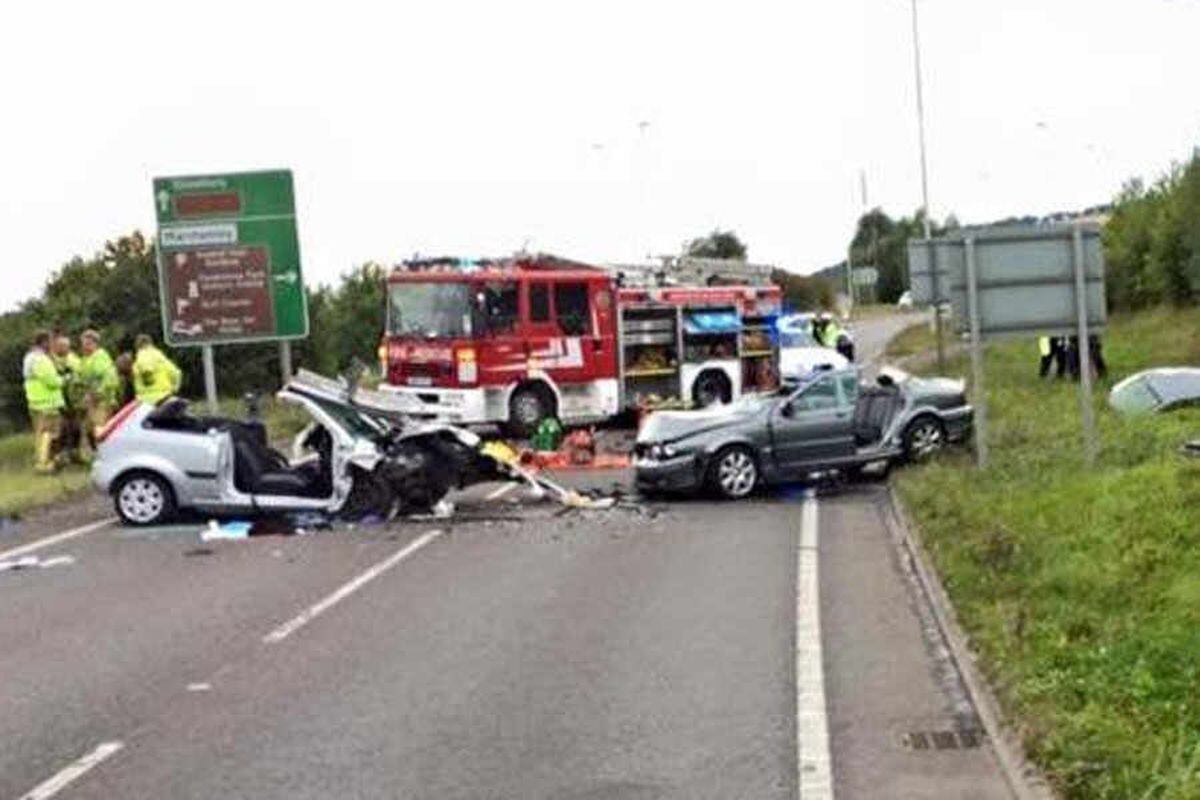 Pictures: One casualty airlifted to hospital after crash closes ...