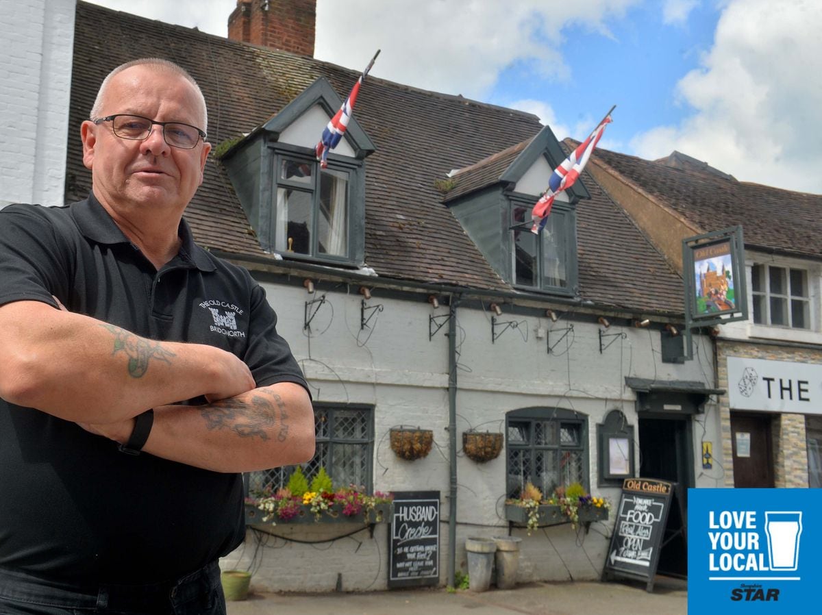 Landlord Bryn Masterman at the Old Castle, Bridgnorth