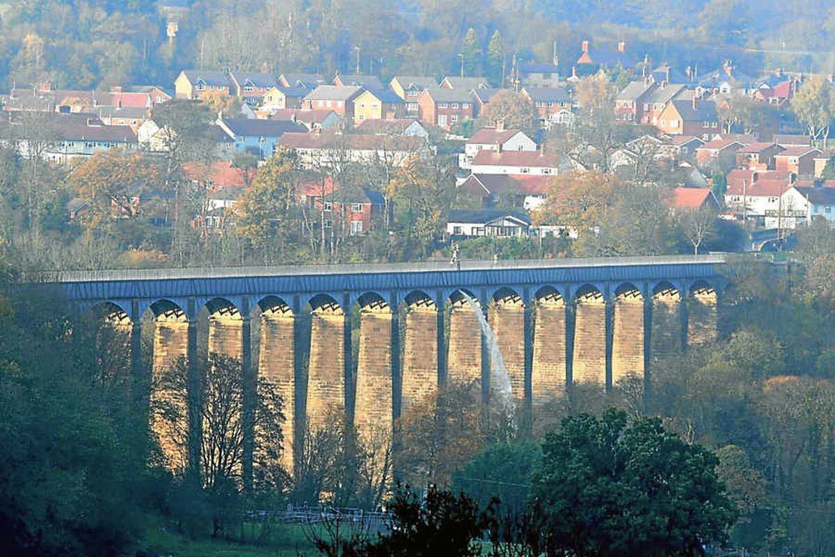Tributes to teenager killed after 120ft aqueduct fall over Shropshire