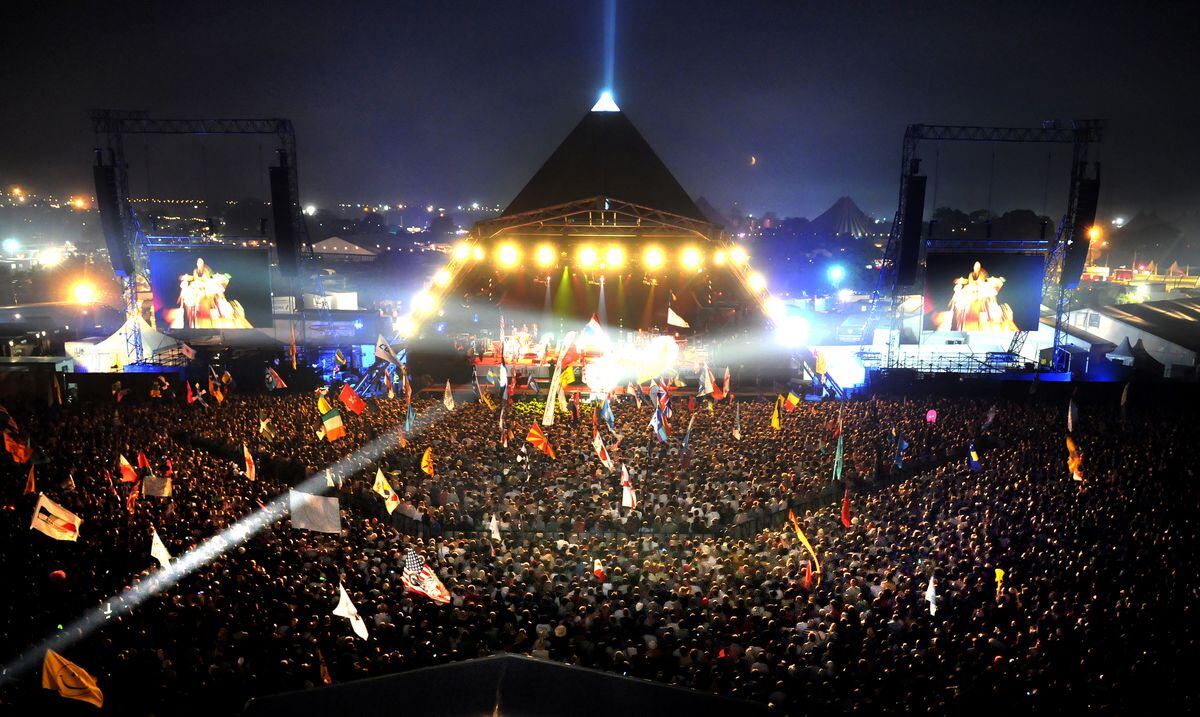 Glastonbury's 'biggest fan': UK festival gets an eye-catching 28