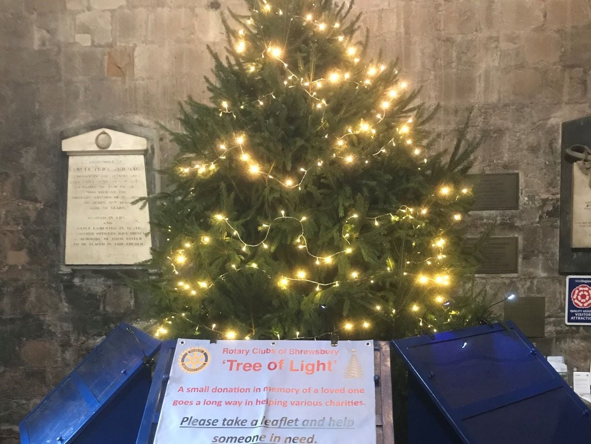 Rotary Tree of Light is installed in Shrewsbury church Shropshire Star