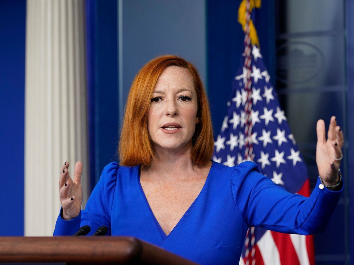 White House press secretary Jen Psaki tests positive for Covid-19 ...