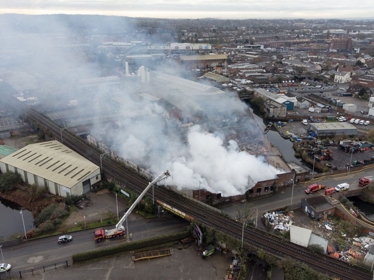 Huge Blaze Which Closed Railway Line Started Deliberately ...