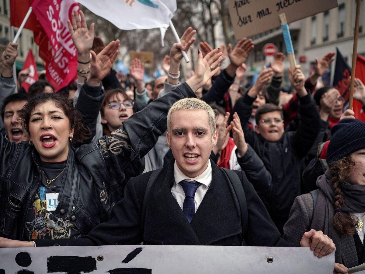 France Pension Protests