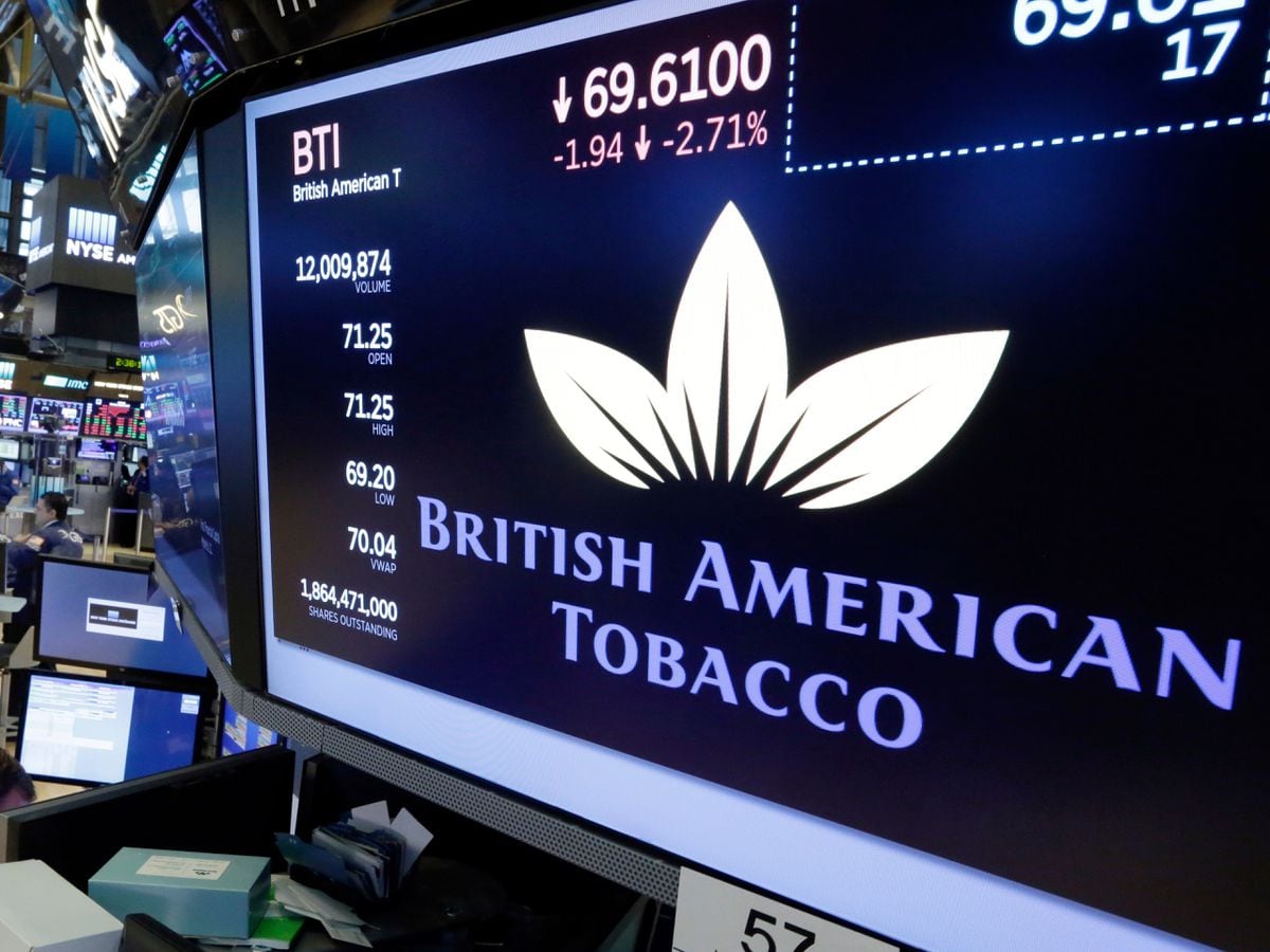 British American Tobacco Writes Down 25bn As It Moves Away From   MOJ4PHDB5RD37KKPUUJ3WBCAQA 