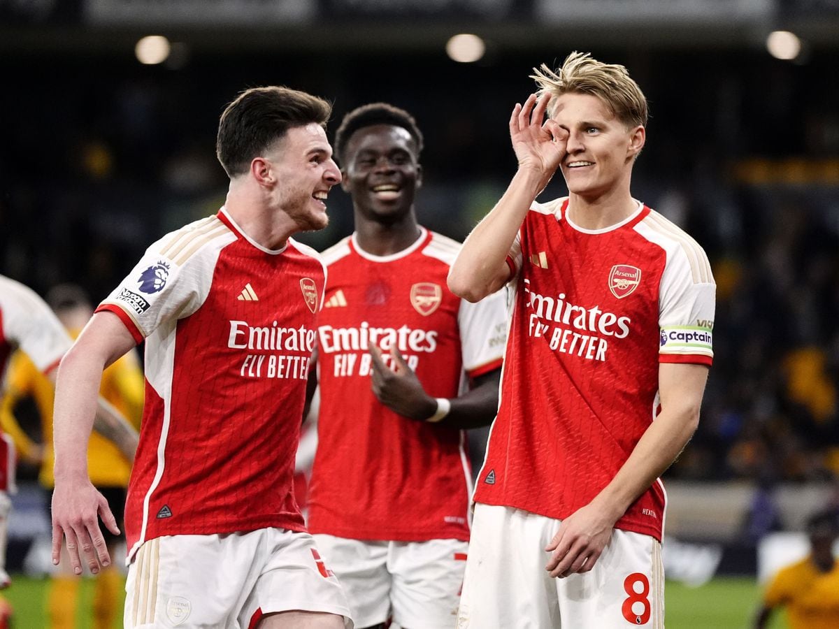 Arsenal return to top of Premier League with win at Wolves | Shropshire ...