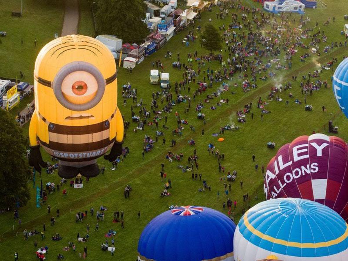 The best thing about Bristol’s Balloon Fiesta is undoubtedly this giant