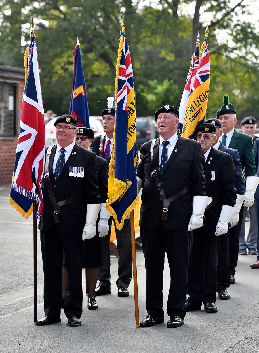 Royal British Legion given freedom of Market Drayton marks honour with ...