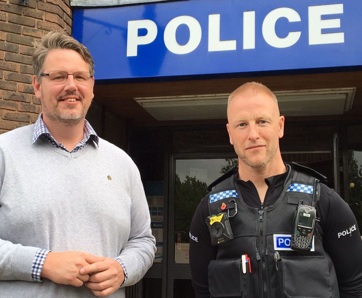 Body Cams Rolled Out To Shropshire Police Officers Shropshire Star