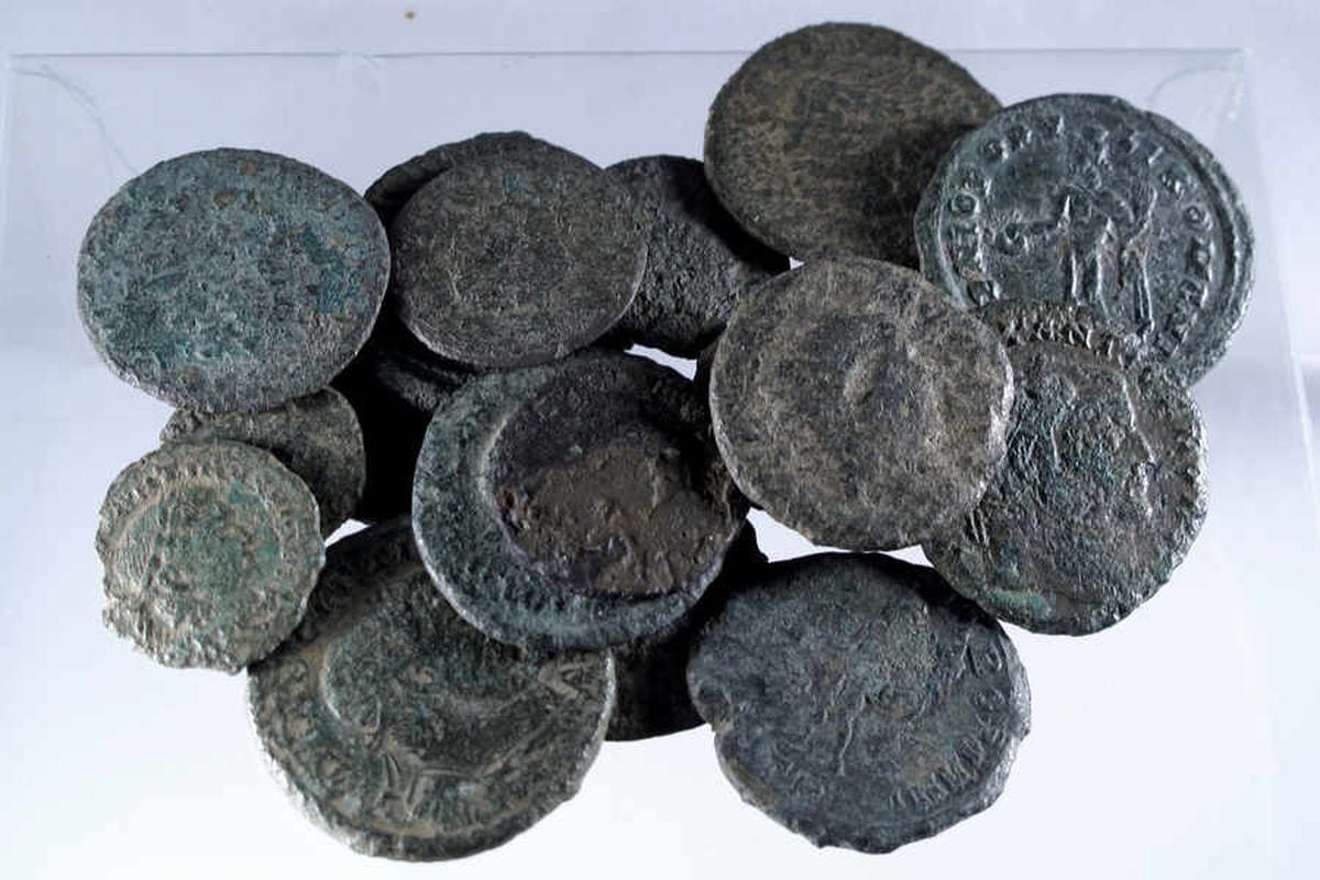 The Claverley Hoard: Roman coins found in Shropshire are declared ...