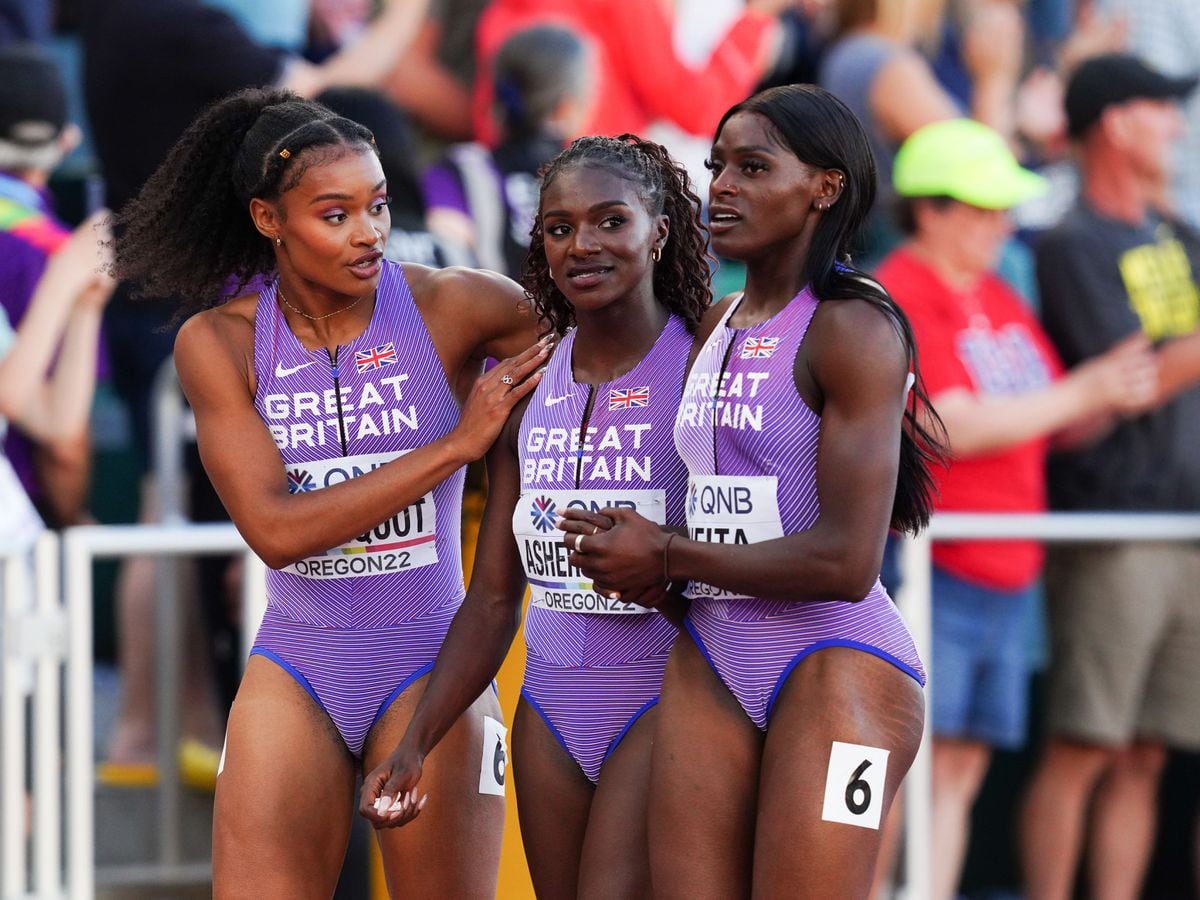 Heartbreak for Great Britain as Dina Asher-Smith injured in relay final ...