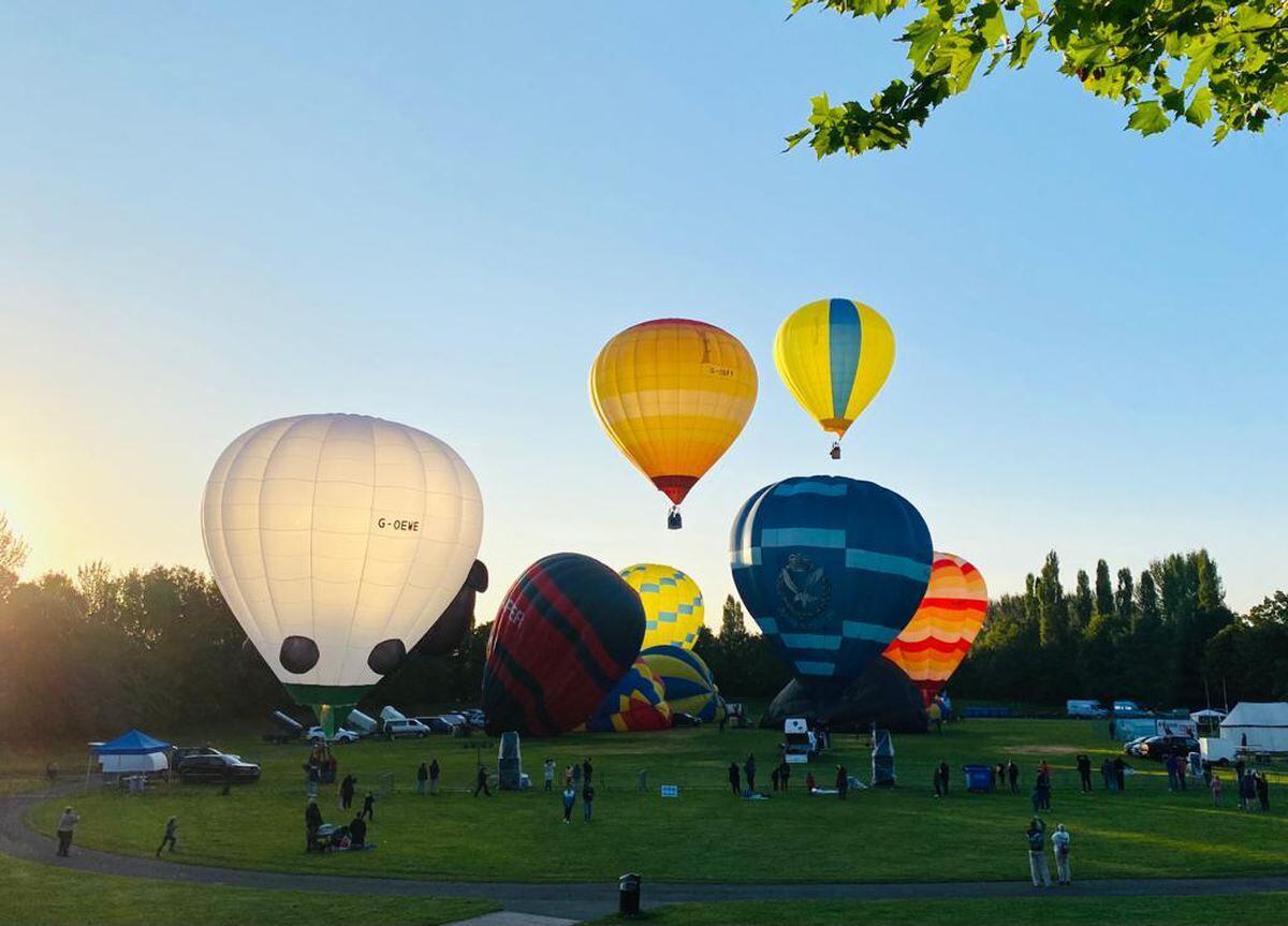 In pictures Telford Balloon Fiesta a hit with bumper crowds