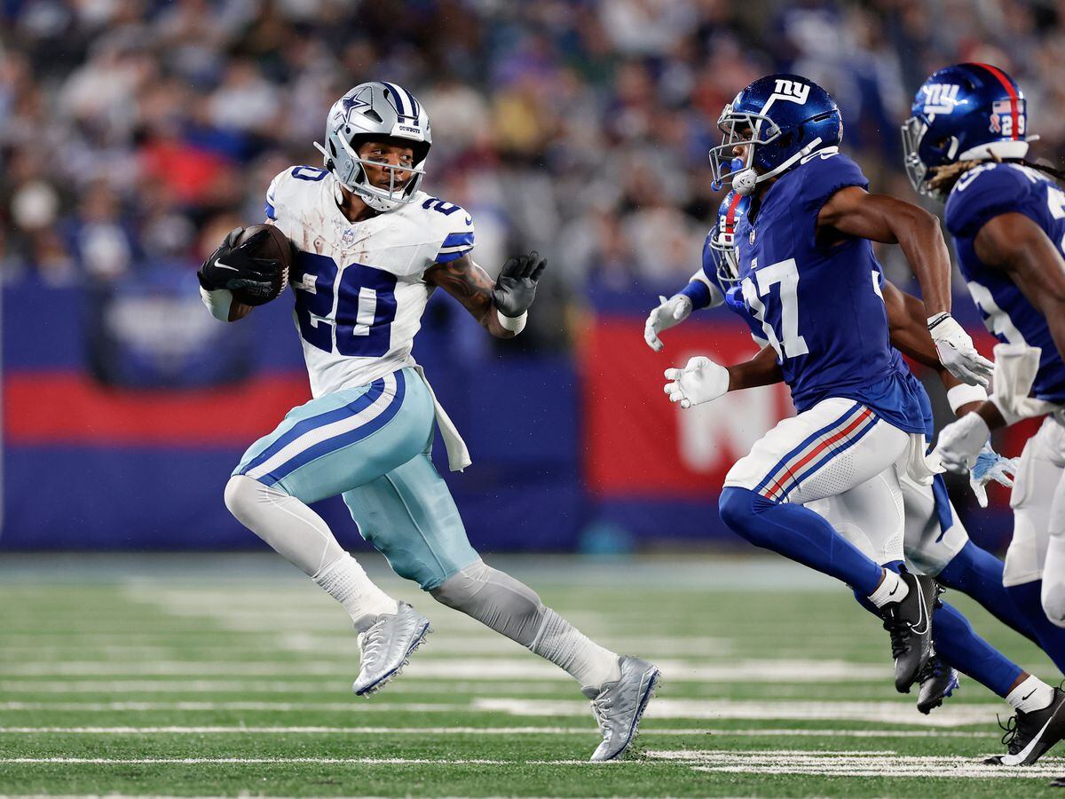 Cowboys shut out Giants 40-0