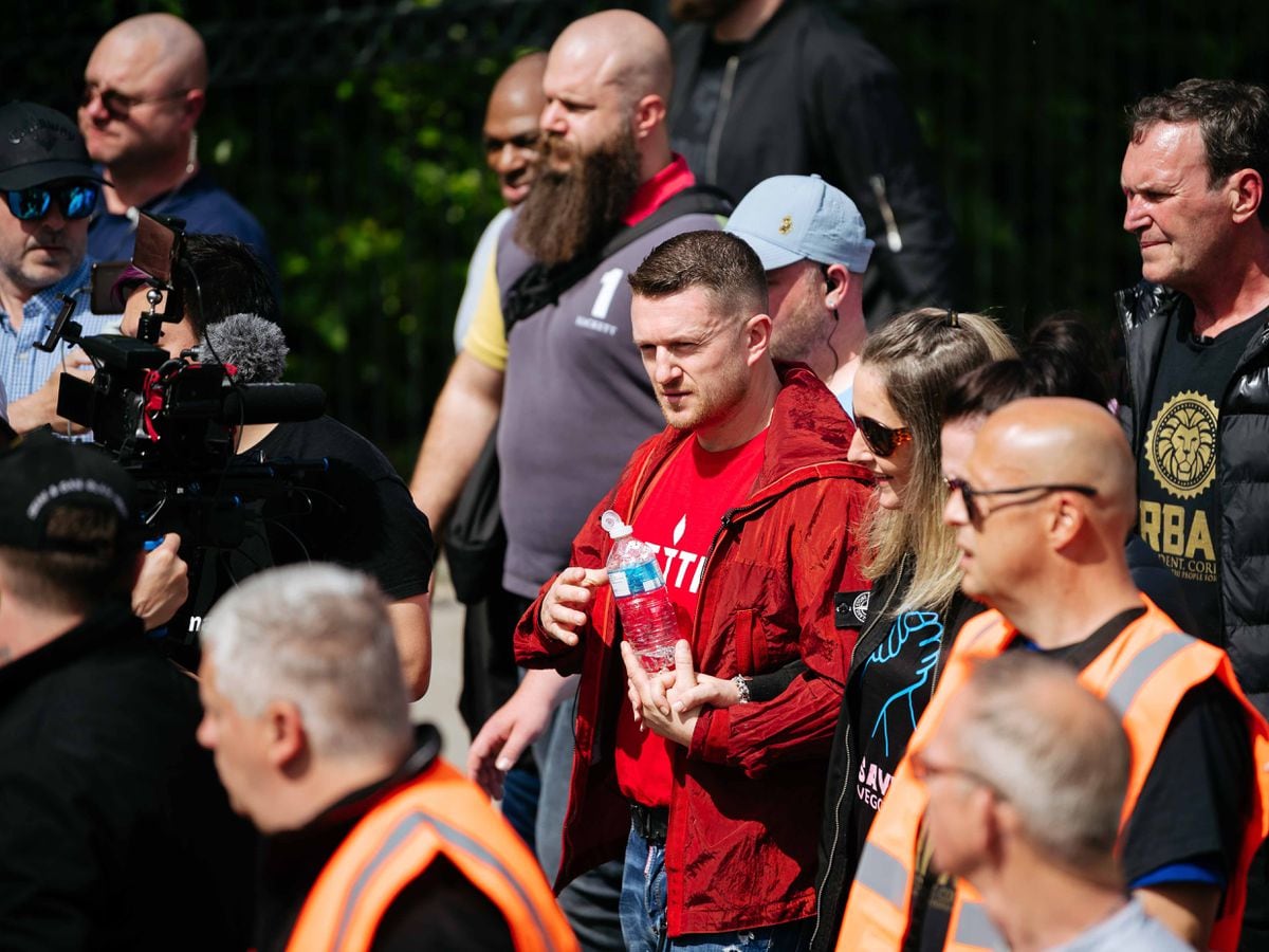 Increased police presence expected in Telford for Tommy Robinson