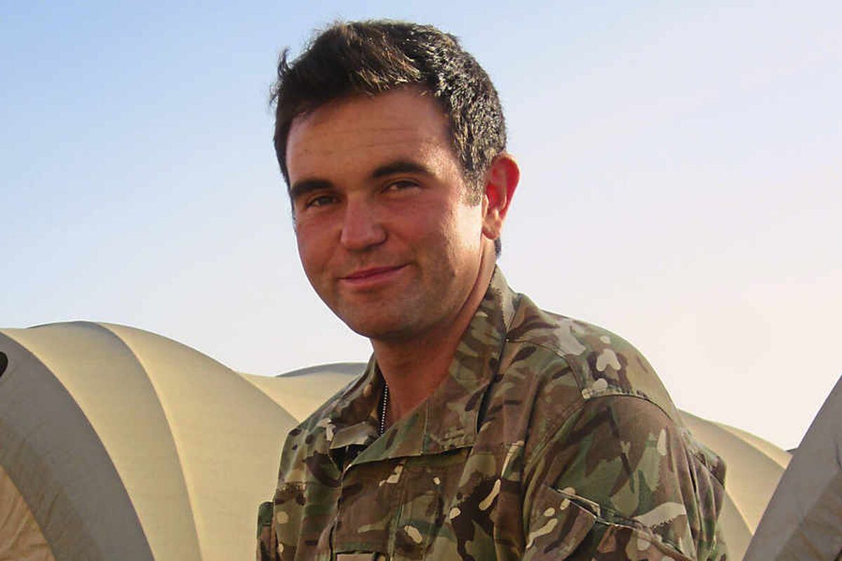 Shropshire hero stays on in Afghanistan to protect Camp Bastion ...