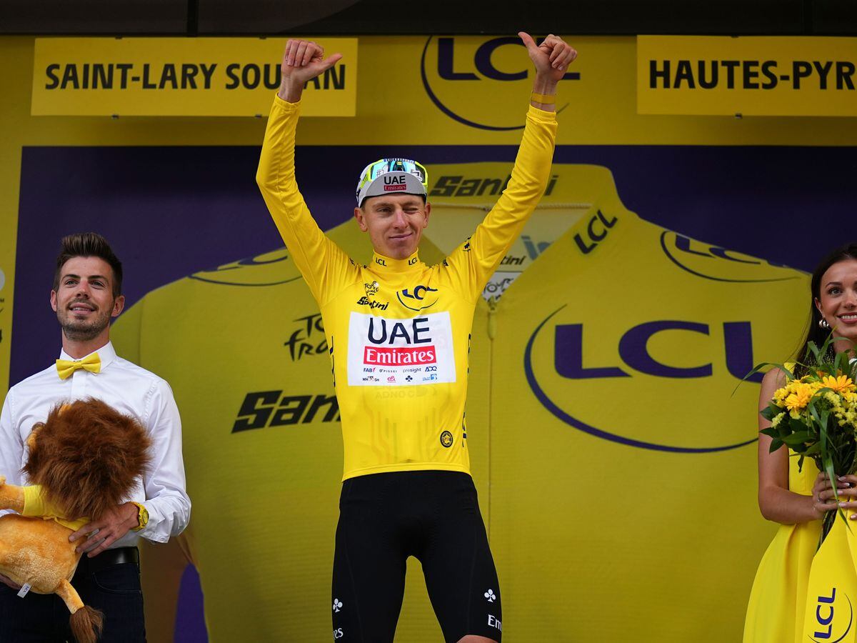 Tadej Pogacar wins stage 14 to take big step towards third Tour de France title