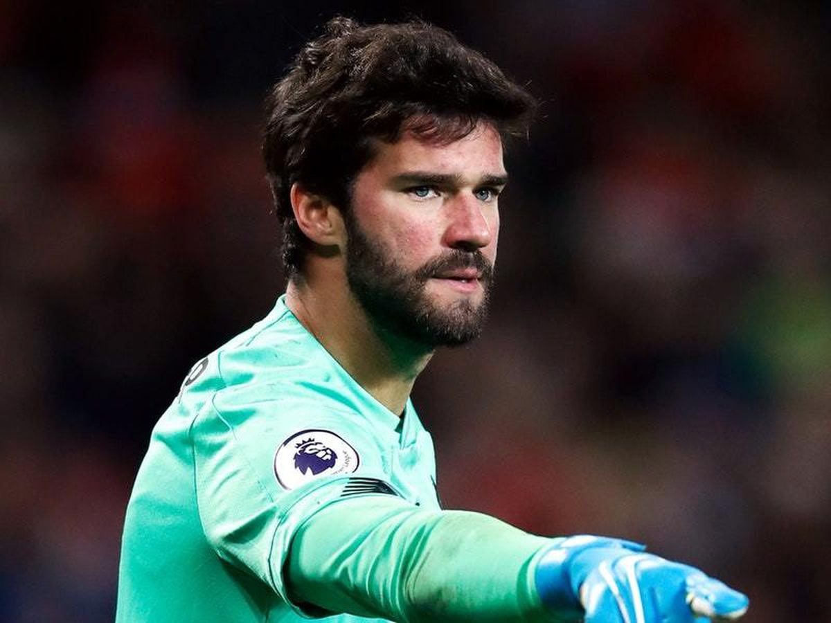 alisson becker goalkeeper shirt