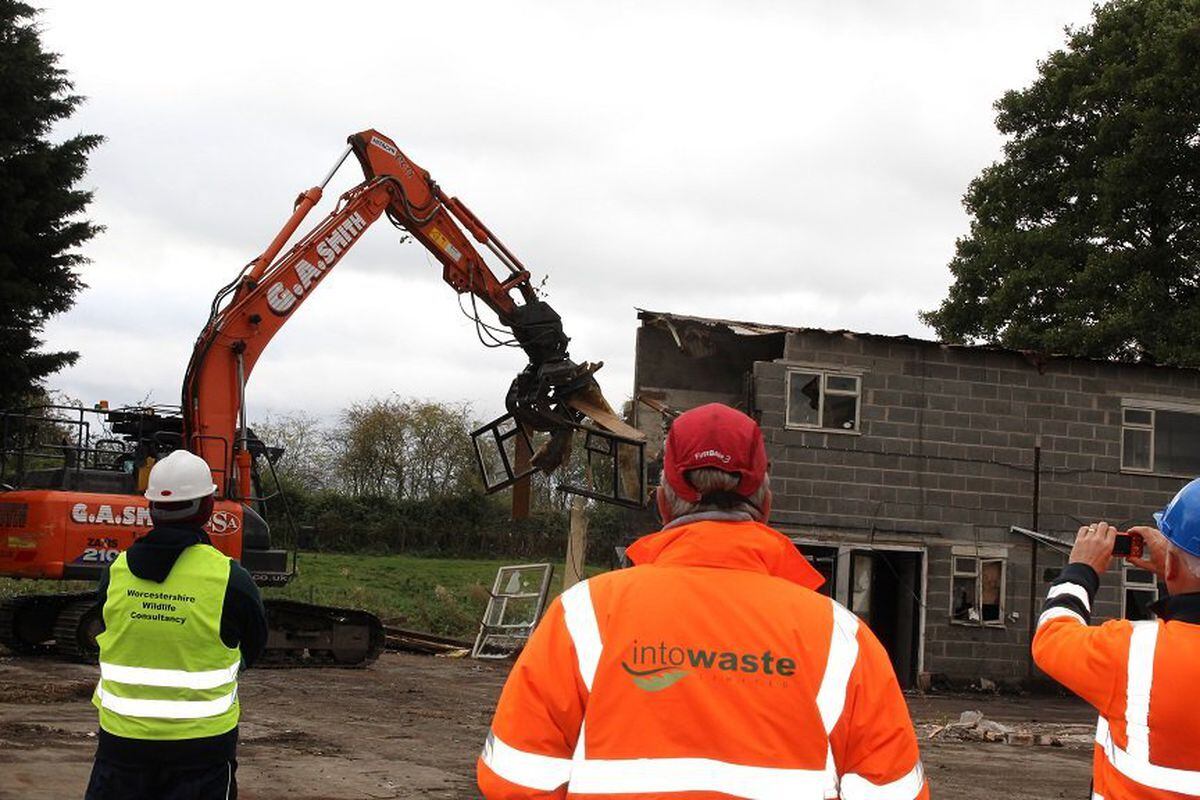 Final waste cleared from Shropshire scrapyard for nature reserve ...