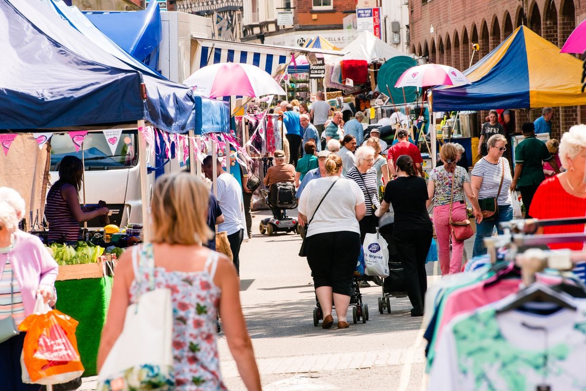 Market Drayton market hailed one of Shropshire's best Shropshire Star