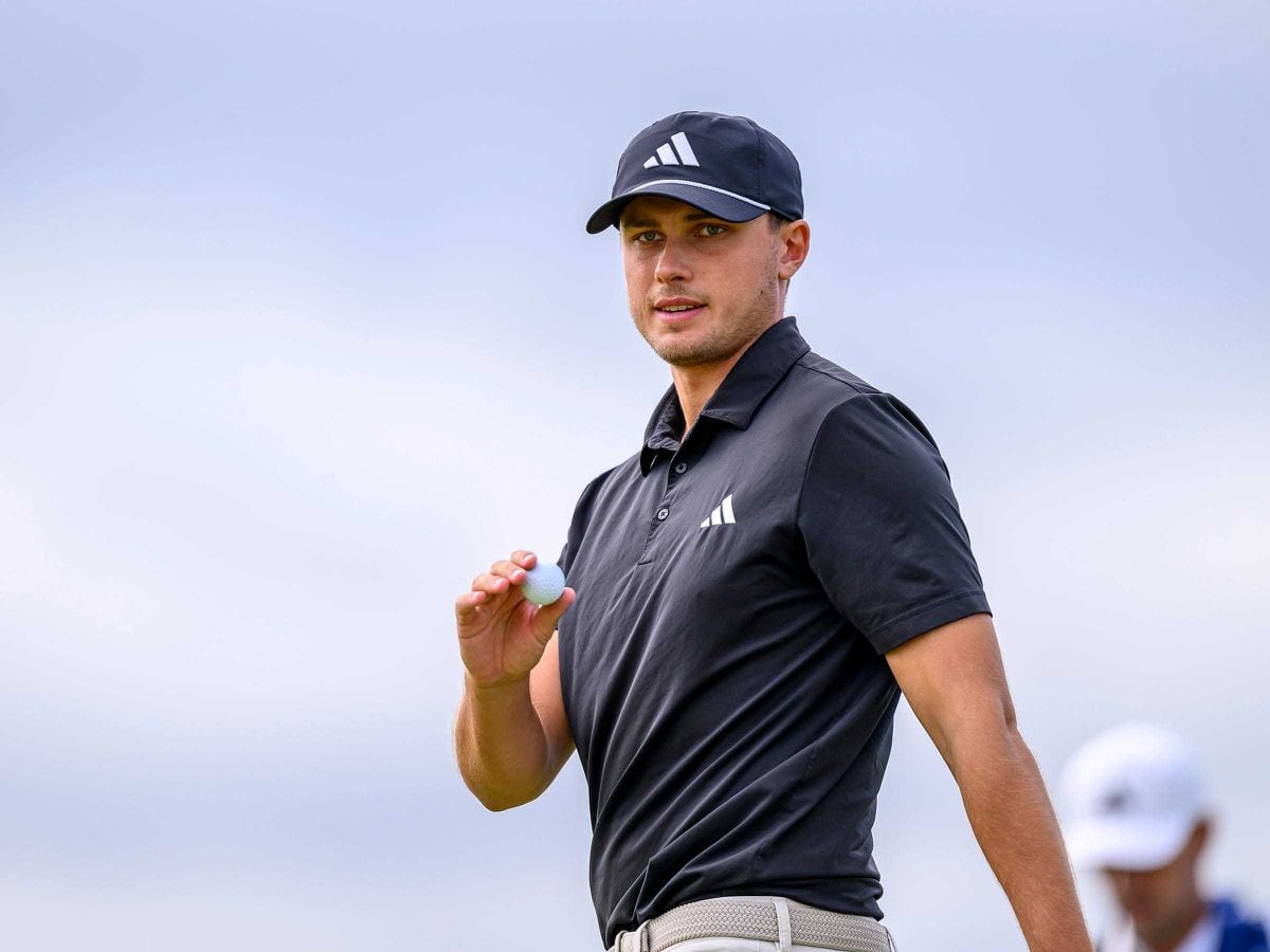 Ludvig Aberg impresses to set clubhouse target at Scottish Open