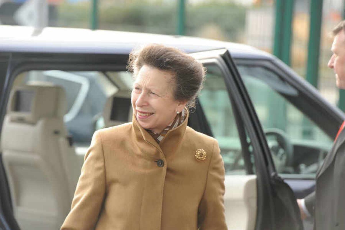 Princess Anne visits Shrewsbury - pictures and video | Shropshire Star