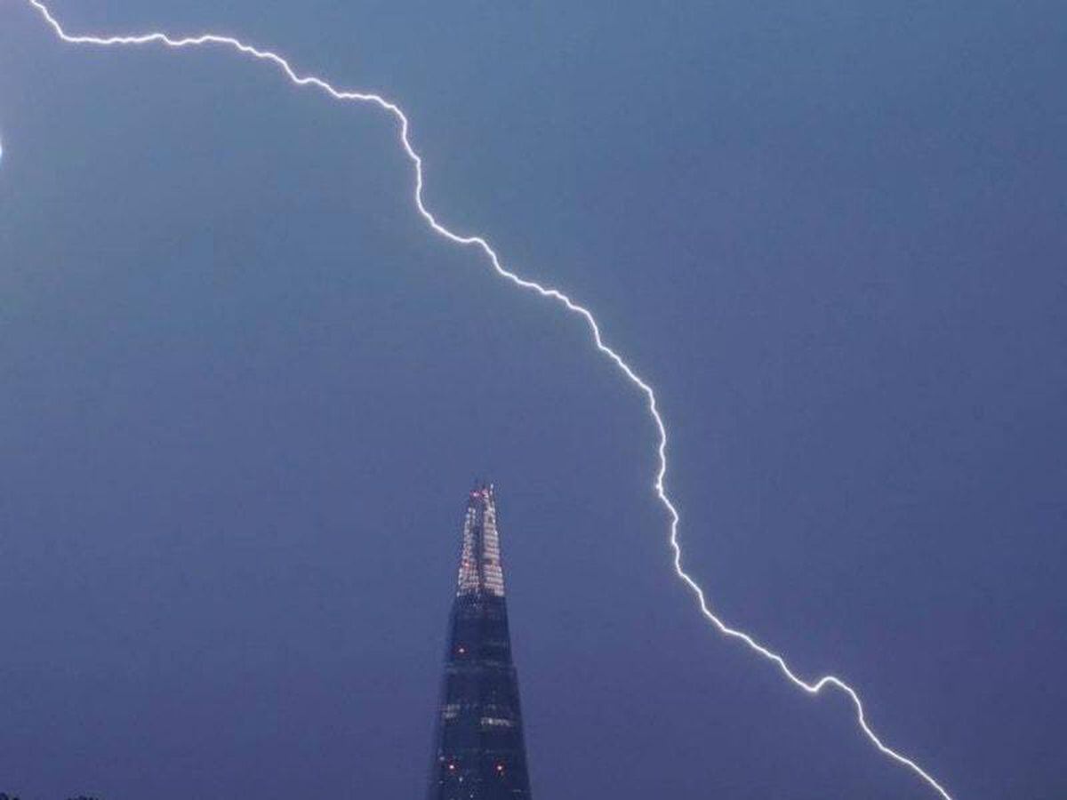 The mother of all thunderstorms: London illuminated by 'intense' lightning  | Shropshire Star