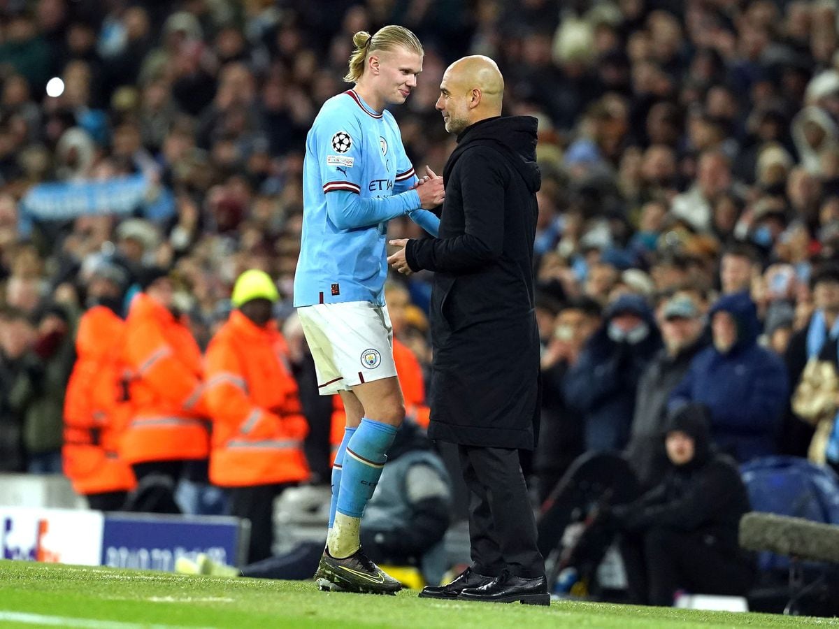 He Still Has A Target – Pep Guardiola Laughs Off Erling Haaland ...