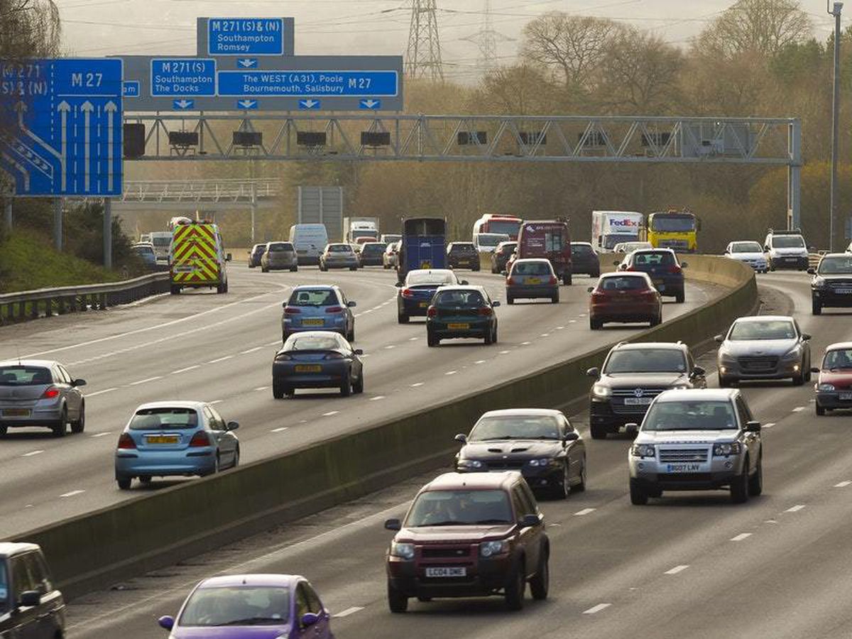 Motorists face 60 mile diversion during M27 closure Shropshire Star