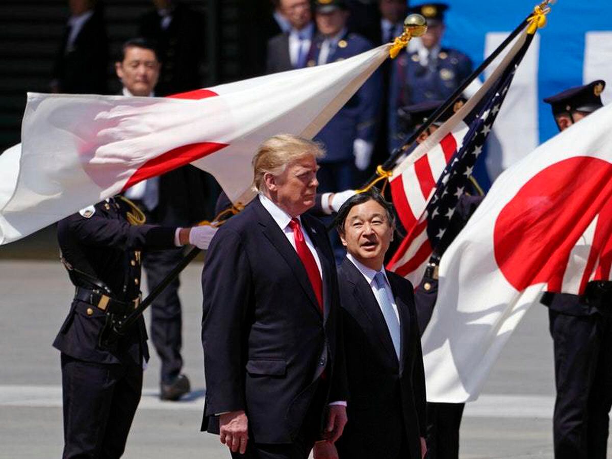 Trump Becomes First Head Of State To Meet Japan’s New Emperor ...