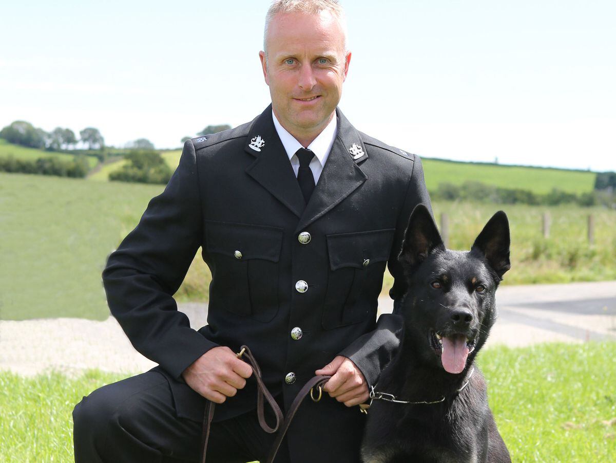 Mother and baby saved by police dog Max during first day on duty ...