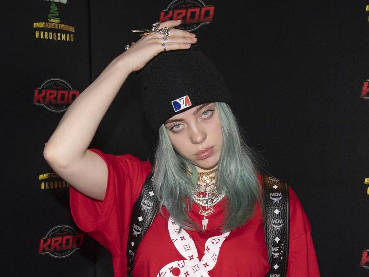 Billie Eilish in the running for charttopping debut album Shropshire