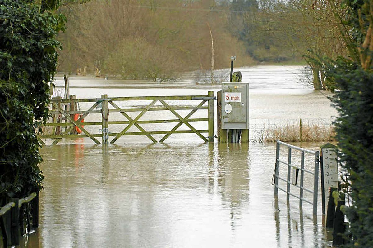 Flood Barriers Go Up As Water Rises Across Shropshire Shropshire Star