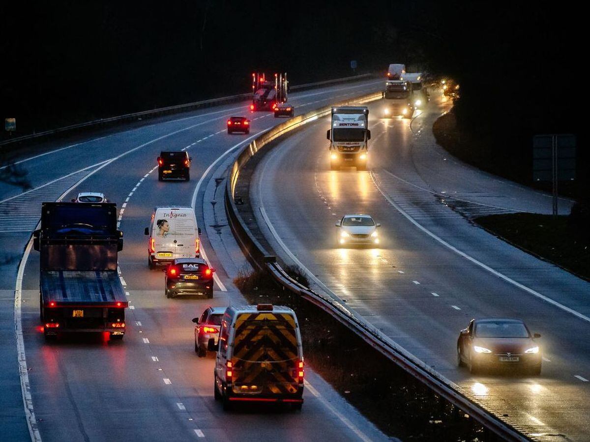 M54 closure Start time and 15 mile diversion route as major