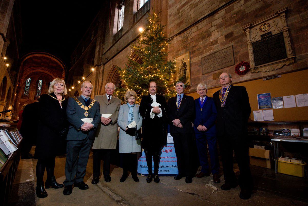 Shrewsbury Tree of Light on track to raise £6,000 for charity