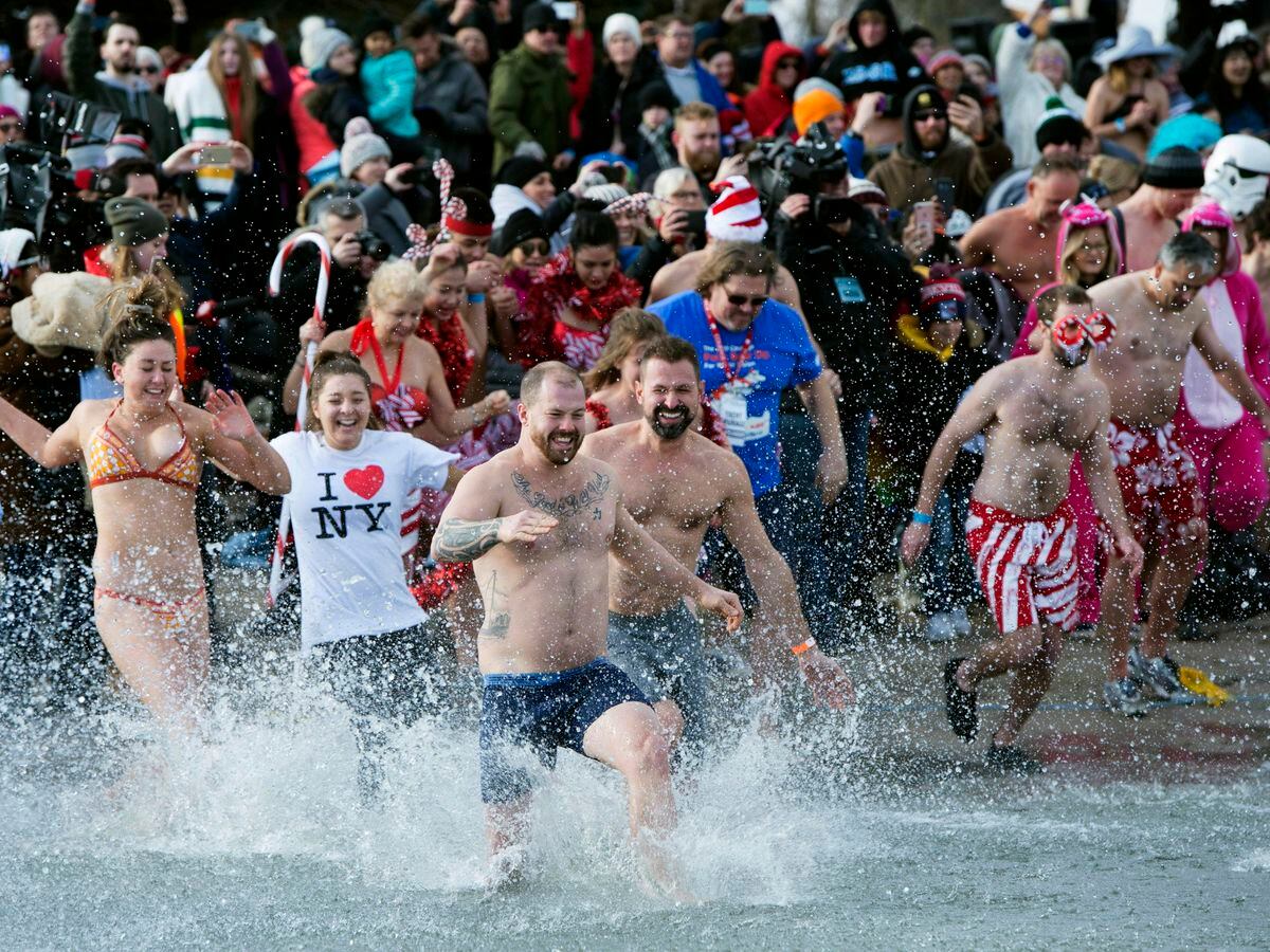 Virtual Events Offer Cool Alternative As New Year Polar Plunges Put On