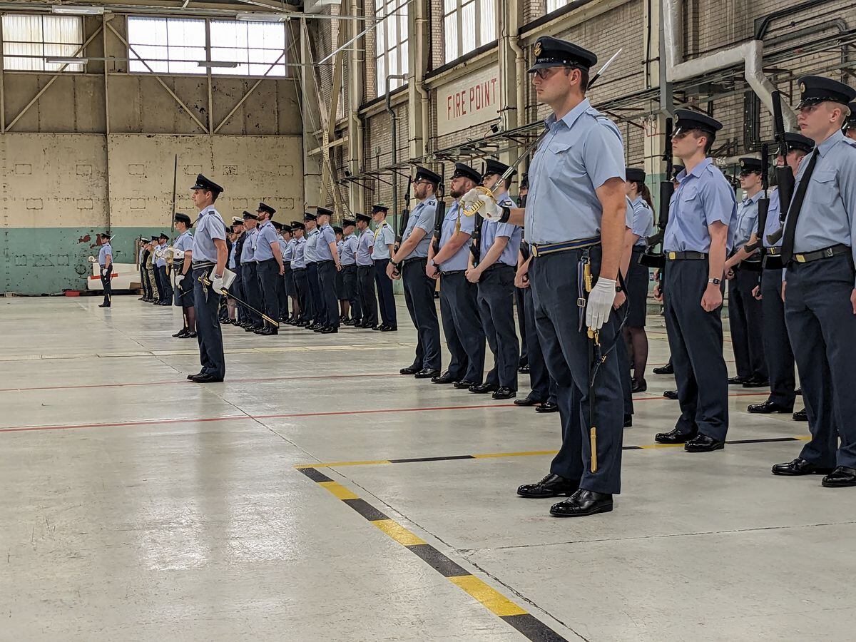 Time to unfurl the colours and shine boots for RAF Shawbury freedom ...