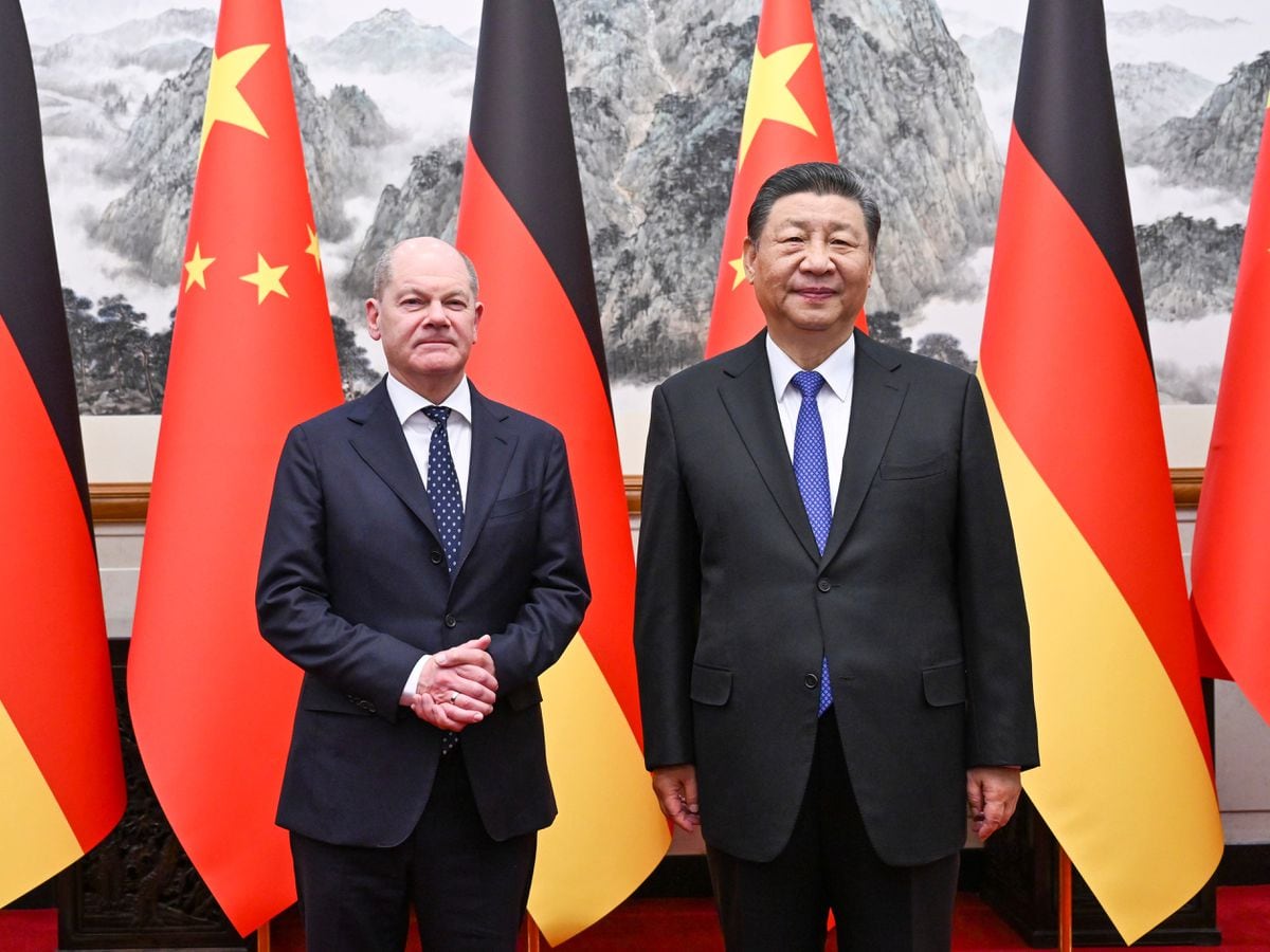 German Chancellor Olaf Scholz presses China on Russia’s invasion of Ukraine