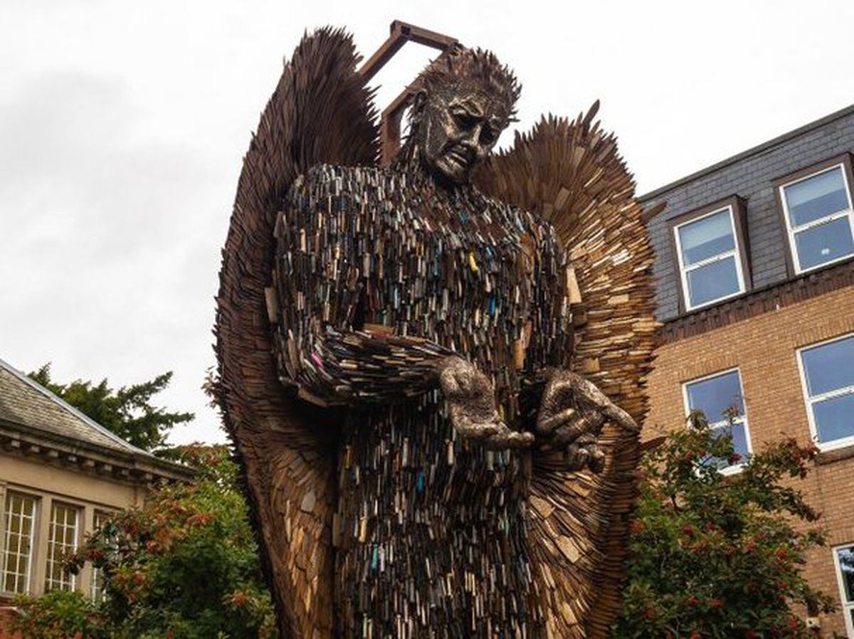 Spectacular Knife Angel Spending October Closer To Home Shropshire Star   R2IV55NZLFDKHIMC4CJXYJZA5A 