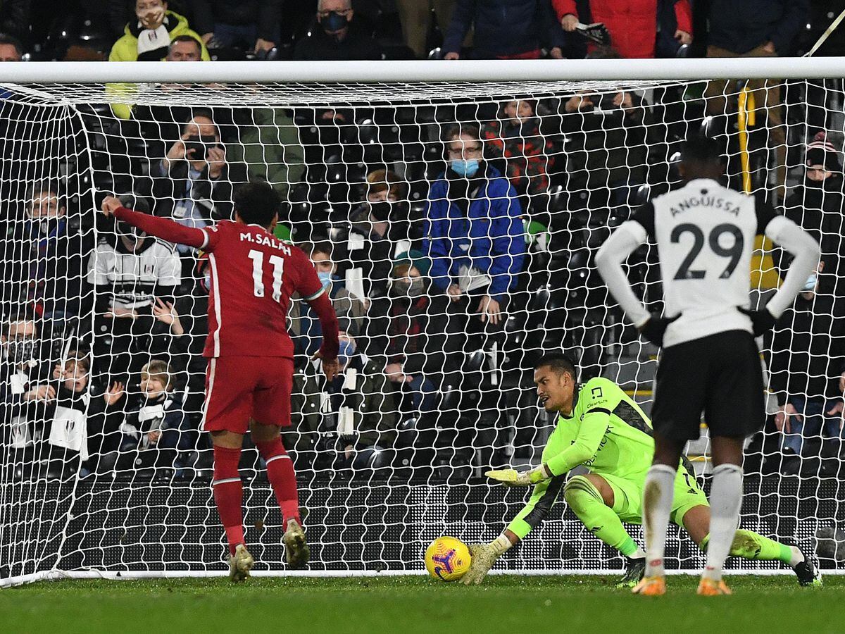 Late Mohamed Salah Penalty Sees Liverpool Snatch A Draw At Fulham ...