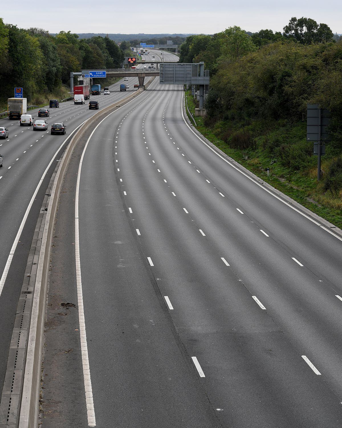 Traffic moving on M6 at reduced speeds more than 12 hours after